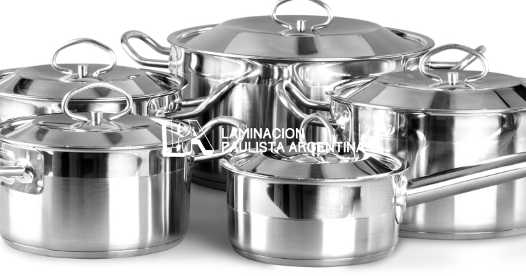 Diversos usos del aluminio en el menaje de cocina - [Laminacion Paulista]